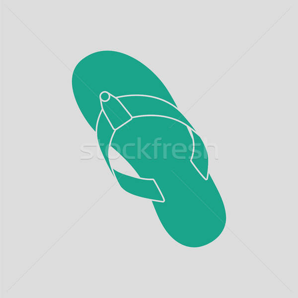 Flip flop icon Stock photo © angelp