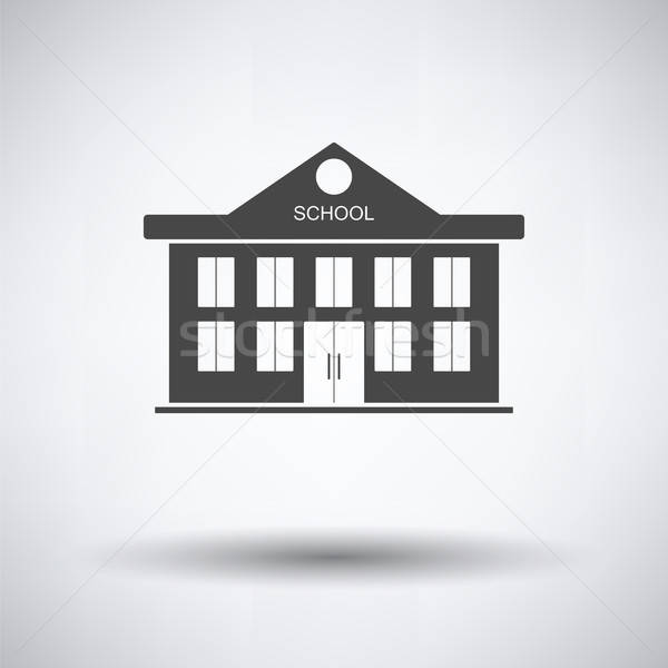 School building icon Stock photo © angelp