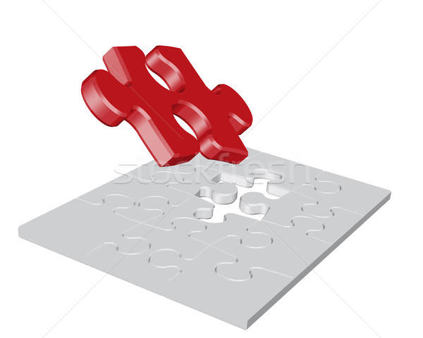 Puzzle Stock photo © angelp