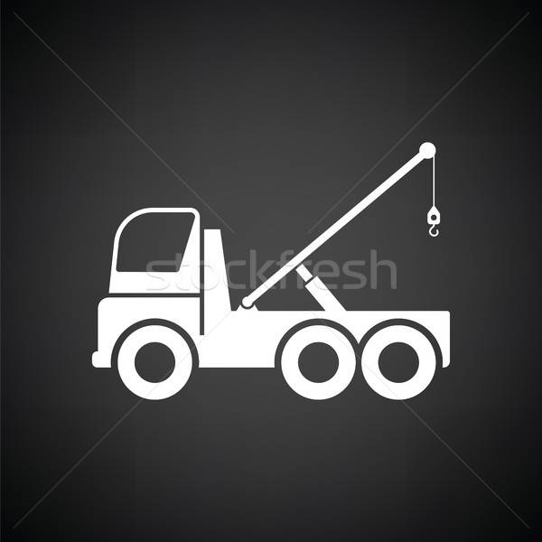 Car towing truck icon Stock photo © angelp