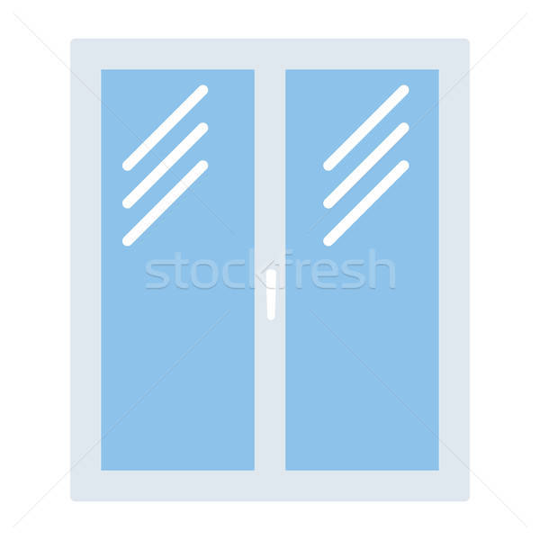 Icon of closed window frame Stock photo © angelp