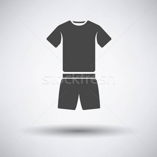 Fitness uniform  icon Stock photo © angelp