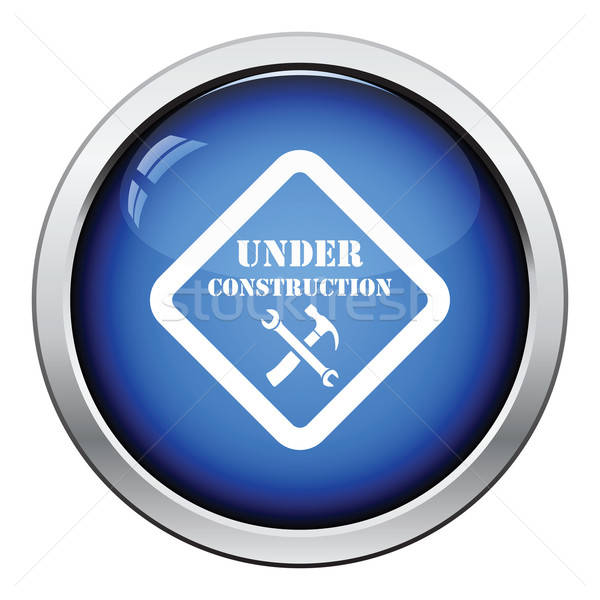 Icon of Under construction Stock photo © angelp