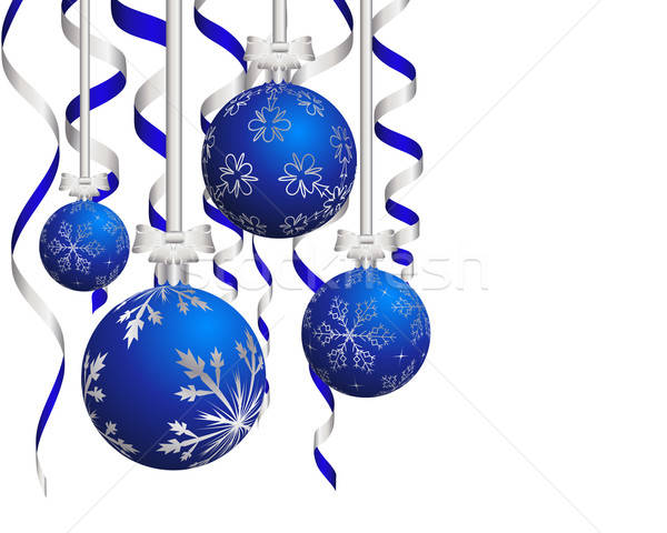 Christmas mooie nieuwjaar kaart boom abstract Stockfoto © angelp