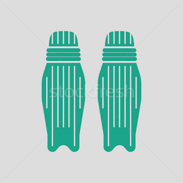 Cricket leg protection icon Stock photo © angelp