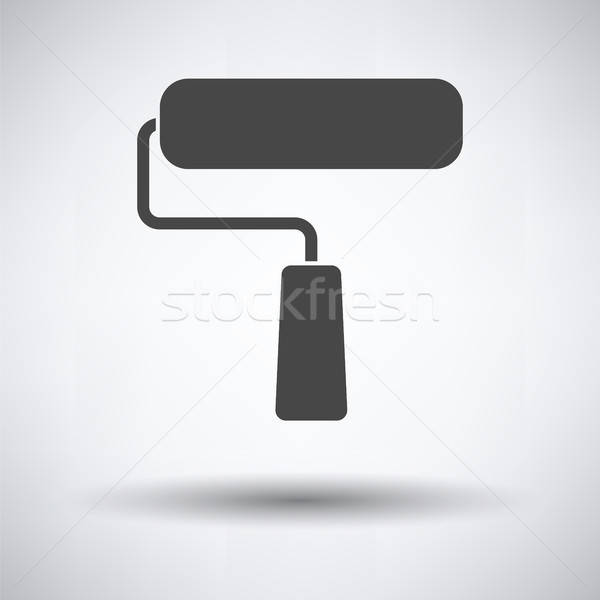 Icon of construction paint brushes Stock photo © angelp