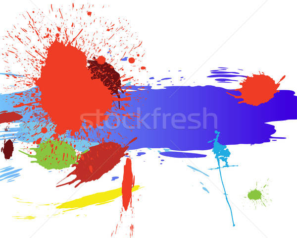 Stock photo: grunge vector background