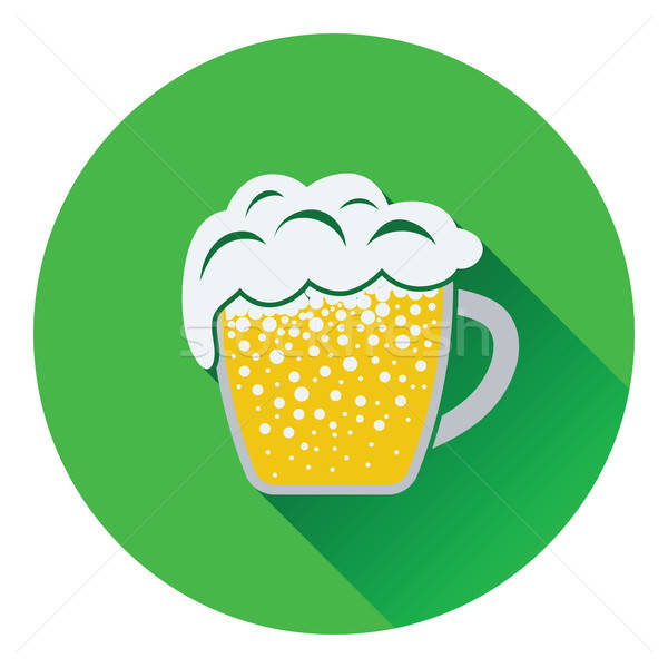 Mug of beer icon Stock photo © angelp