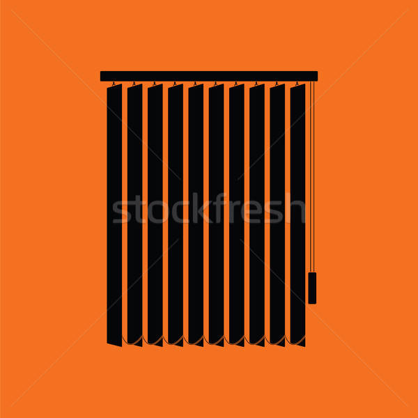Office vertical blinds icon Stock photo © angelp