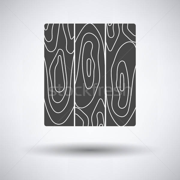 Icon of parquet plank pattern Stock photo © angelp