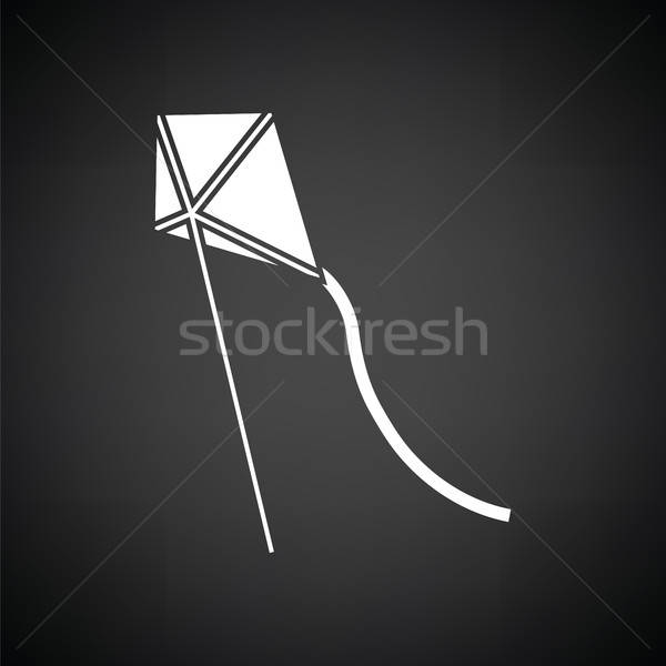 Kite in sky icon Stock photo © angelp