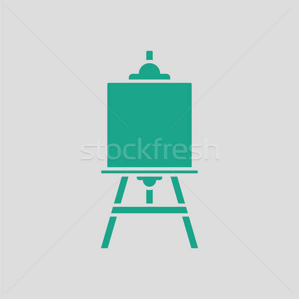 Easel icon Stock photo © angelp