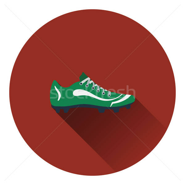 American football boot icon Stock photo © angelp