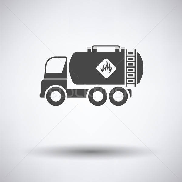 Fuel tank truck icon Stock photo © angelp