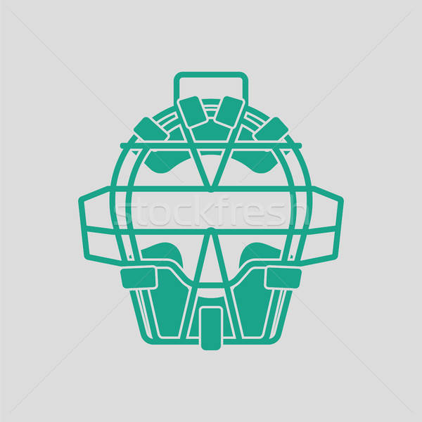 Baseball face protector icon Stock photo © angelp