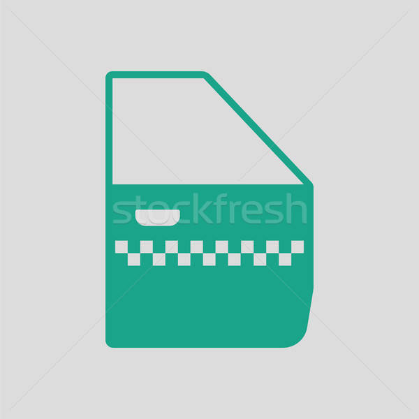 Taxi side door icon Stock photo © angelp