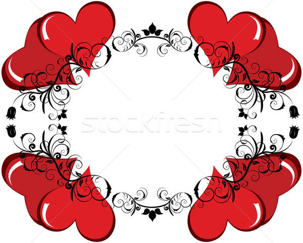 valentine frame Stock photo © angelp