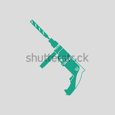 Stock photo: Pump-action shotgun icon