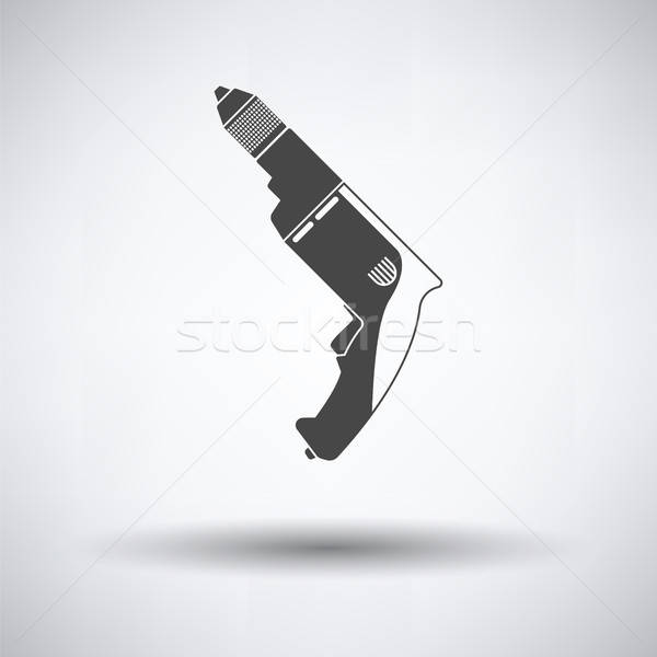 Electric drill icon Stock photo © angelp