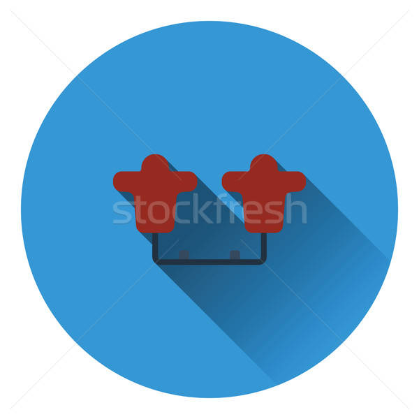 American football  tackling sled icon Stock photo © angelp