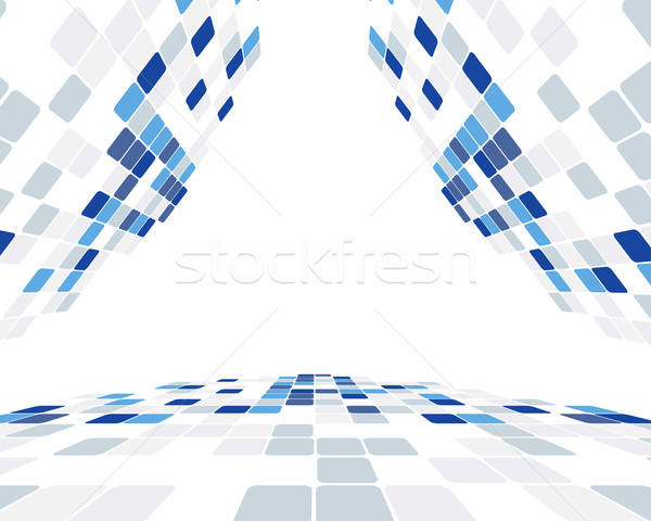 Abstract 3D business web design ontwerp schoonheid Stockfoto © angelp