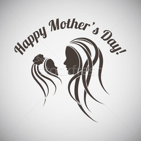 Mother's Day Emblem Stock photo © angelp