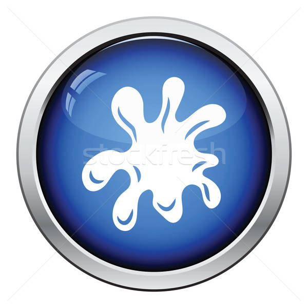 Paint blot icon Stock photo © angelp