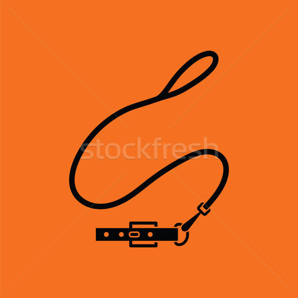 Dog lead icon Stock photo © angelp