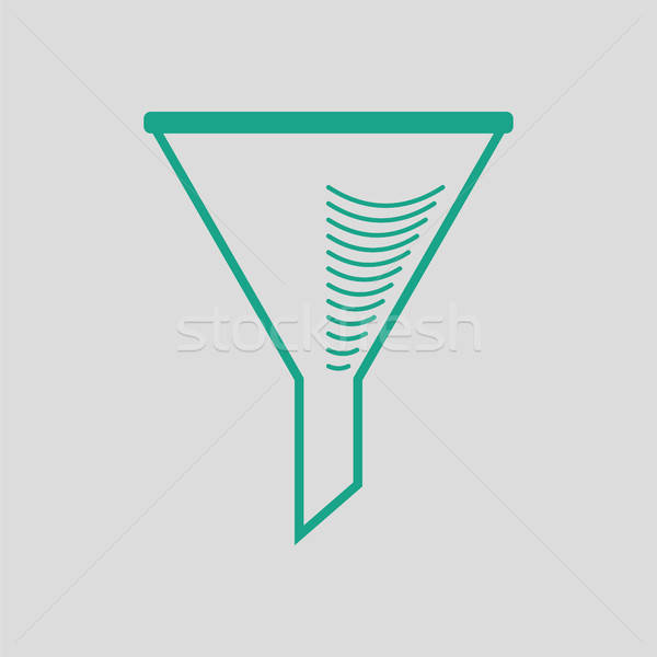 икона химии конус серый зеленый медицинской Сток-фото © angelp