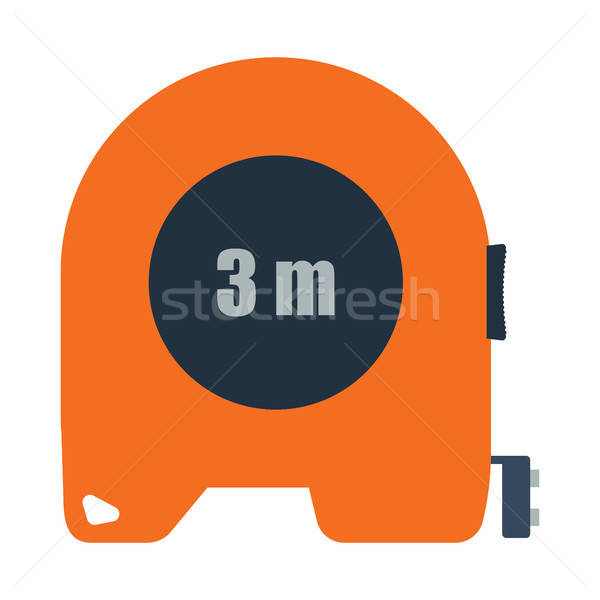 Icon of constriction tape measure Stock photo © angelp