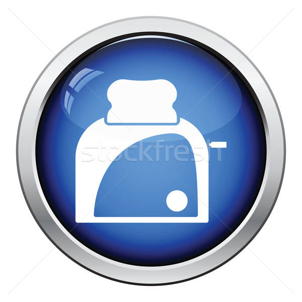 кухне тостер икона кнопки дизайна Сток-фото © angelp