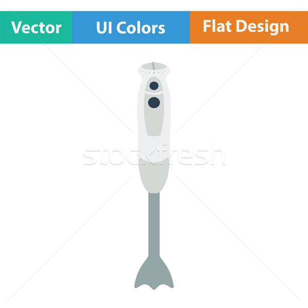 Hand blender icon Stock photo © angelp