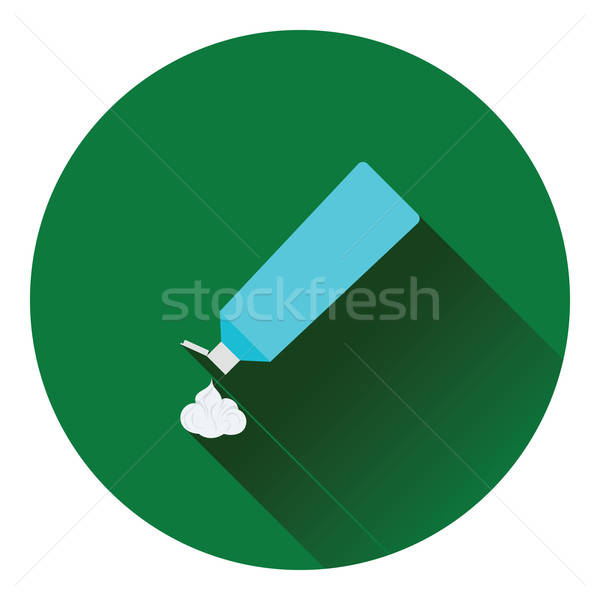 Pasta do zębów rur ikona kolor projektu zdrowia Zdjęcia stock © angelp