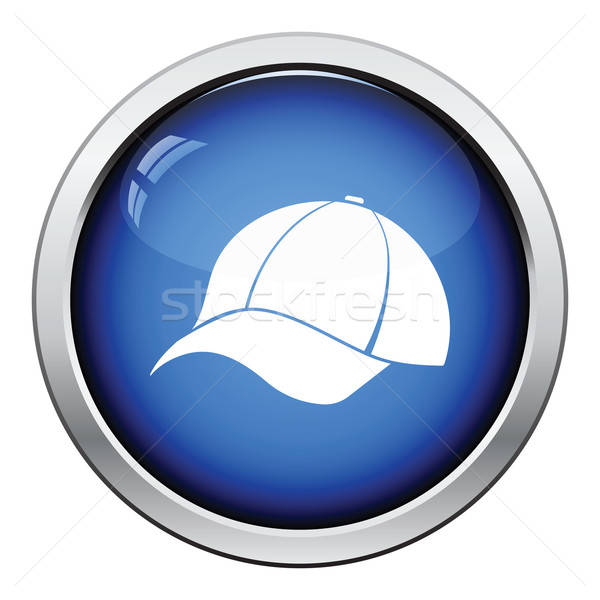 野球帽 アイコン ボタン デザイン ファッション ストックフォト © angelp