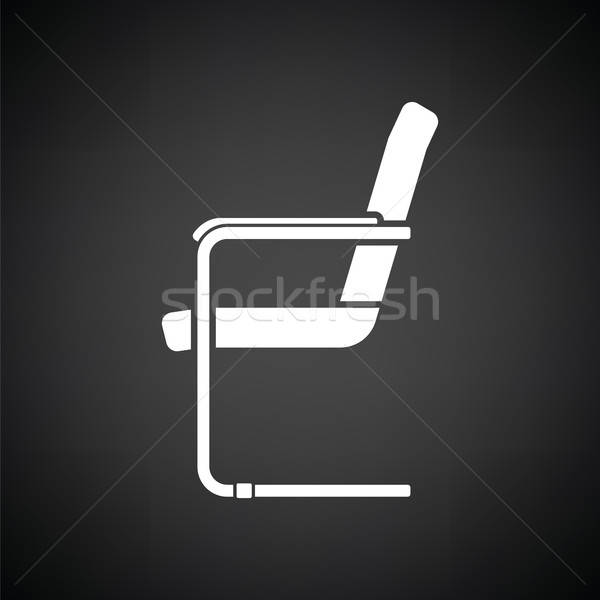 Guest office chair icon Stock photo © angelp