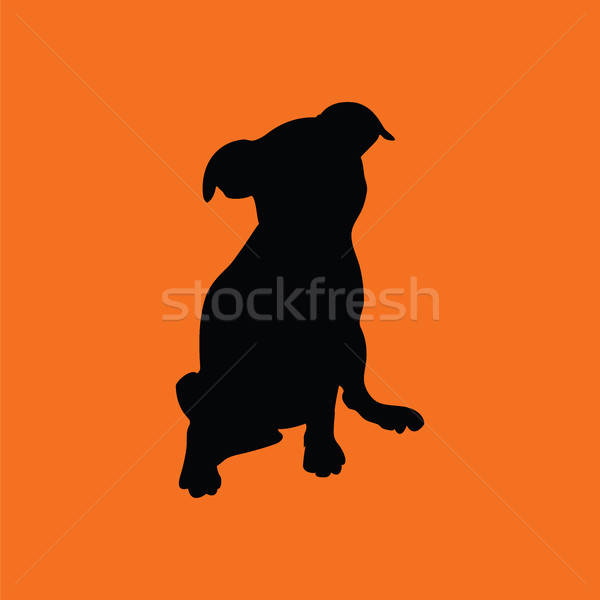 Stock photo: Puppy icon