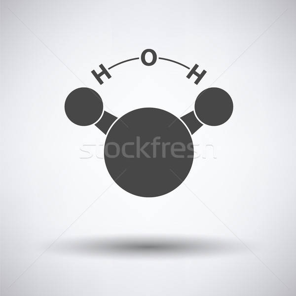 Icon of chemical molecule water Stock photo © angelp