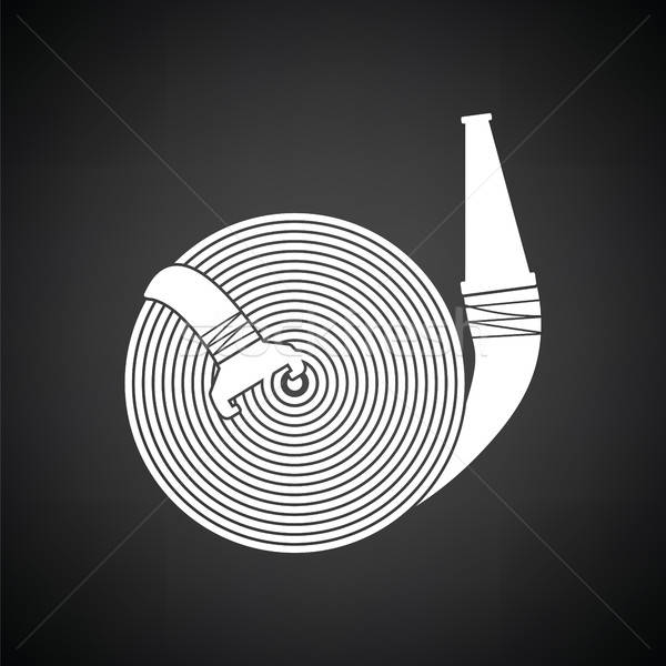 Fire hose icon Stock photo © angelp