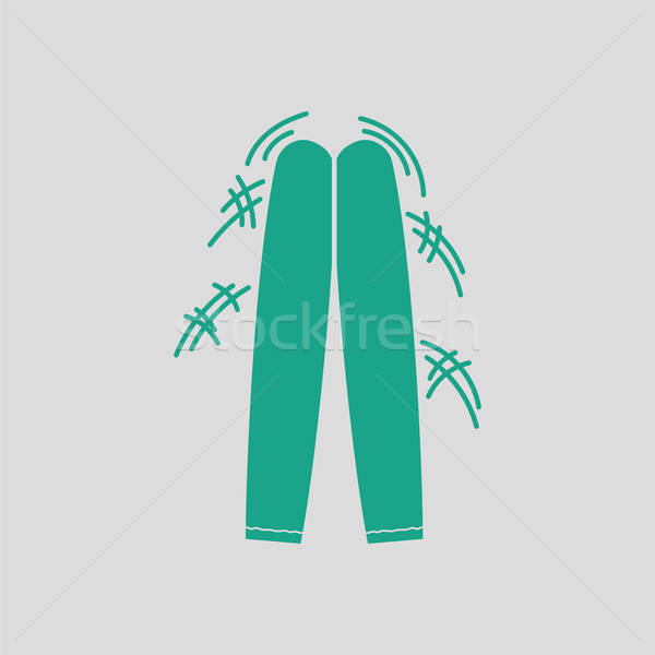Football fans clapping sticks icon Stock photo © angelp