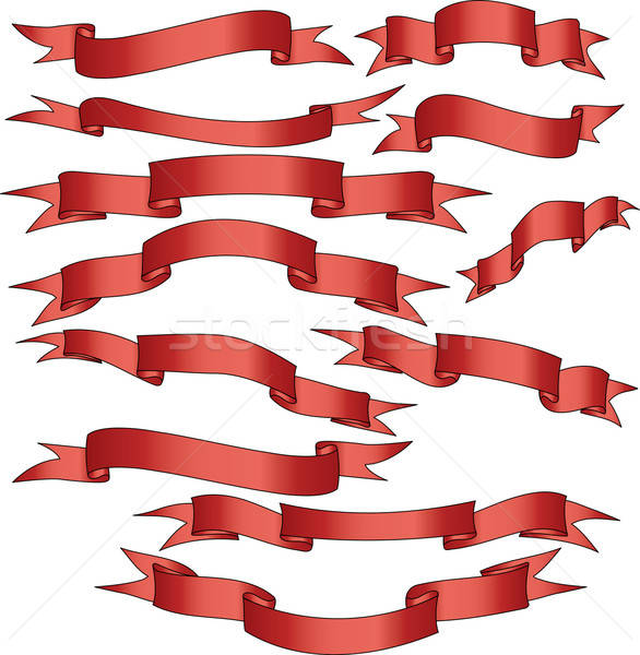 vector ribbon Stock photo © angelp