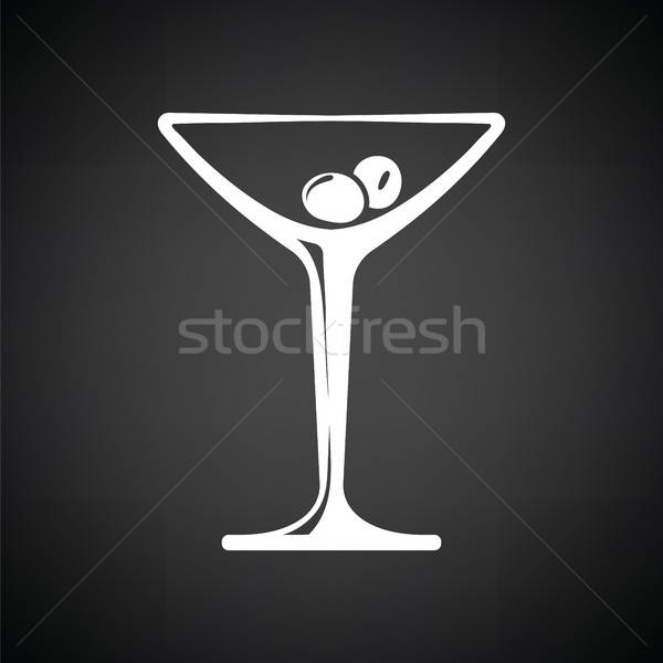 Cocktail glass icon Stock photo © angelp
