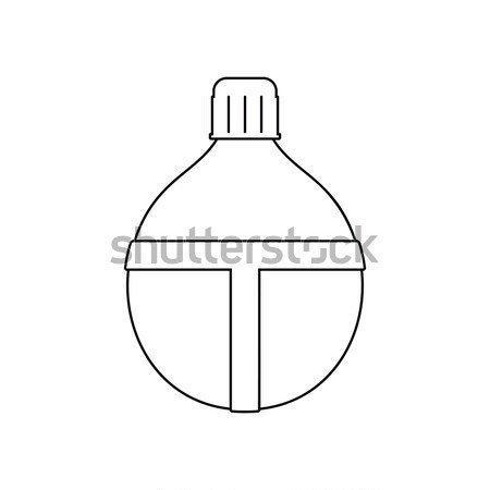 Attack grenade icon Stock photo © angelp