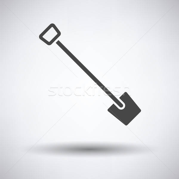 Shovel icon Stock photo © angelp
