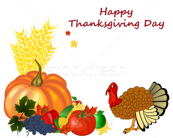 Stock photo: Thanksgiving Day Design