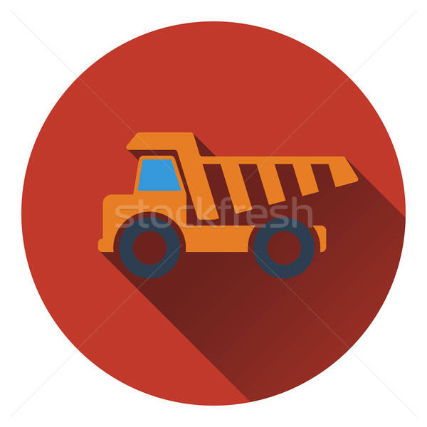 Icon of tipper Stock photo © angelp