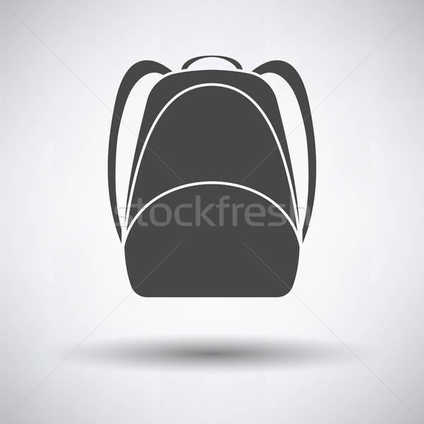 School rucksack  icon Stock photo © angelp