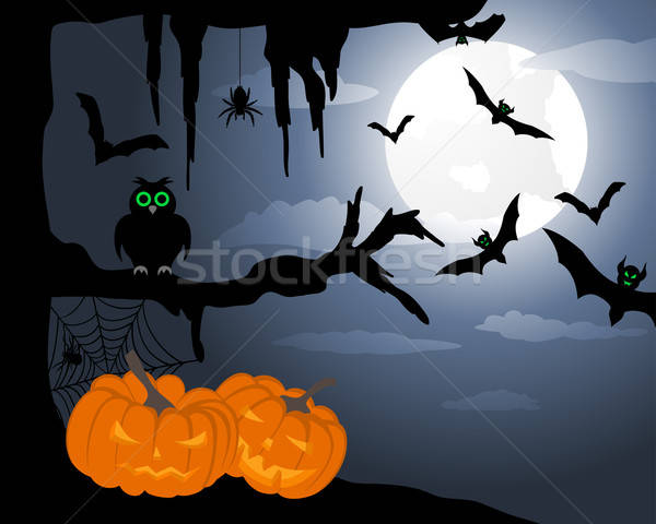 Happy halloween Stock photo © angelp