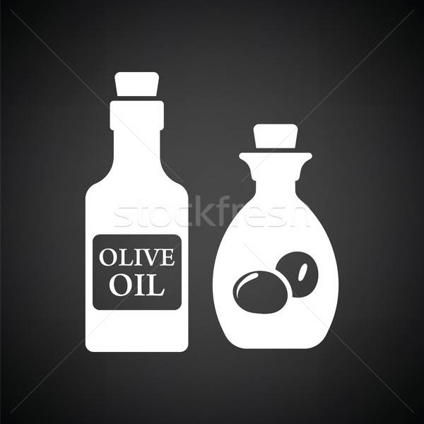 Bottle of olive oil icon Stock photo © angelp
