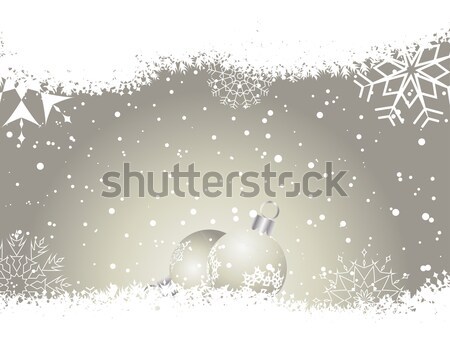 Noel güzel yılbaşı kart ağaç soyut Stok fotoğraf © angelp