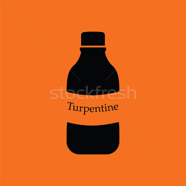 Turpentine icon Stock photo © angelp